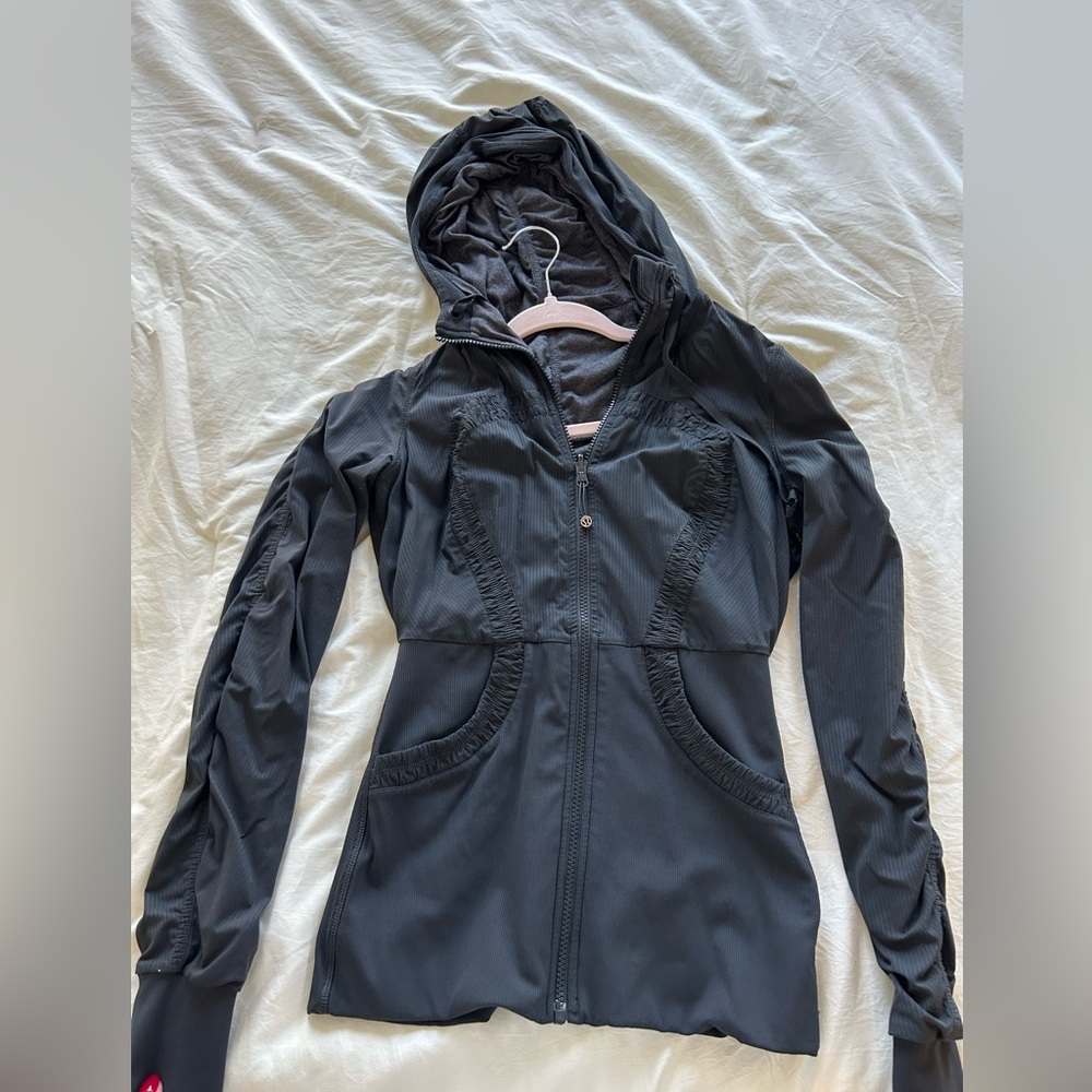Lululemon jacket with hood. Size 4